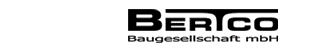 LogoType-Entwurf & Geschäftsausstattung Bertco Baugesellschaft mbH